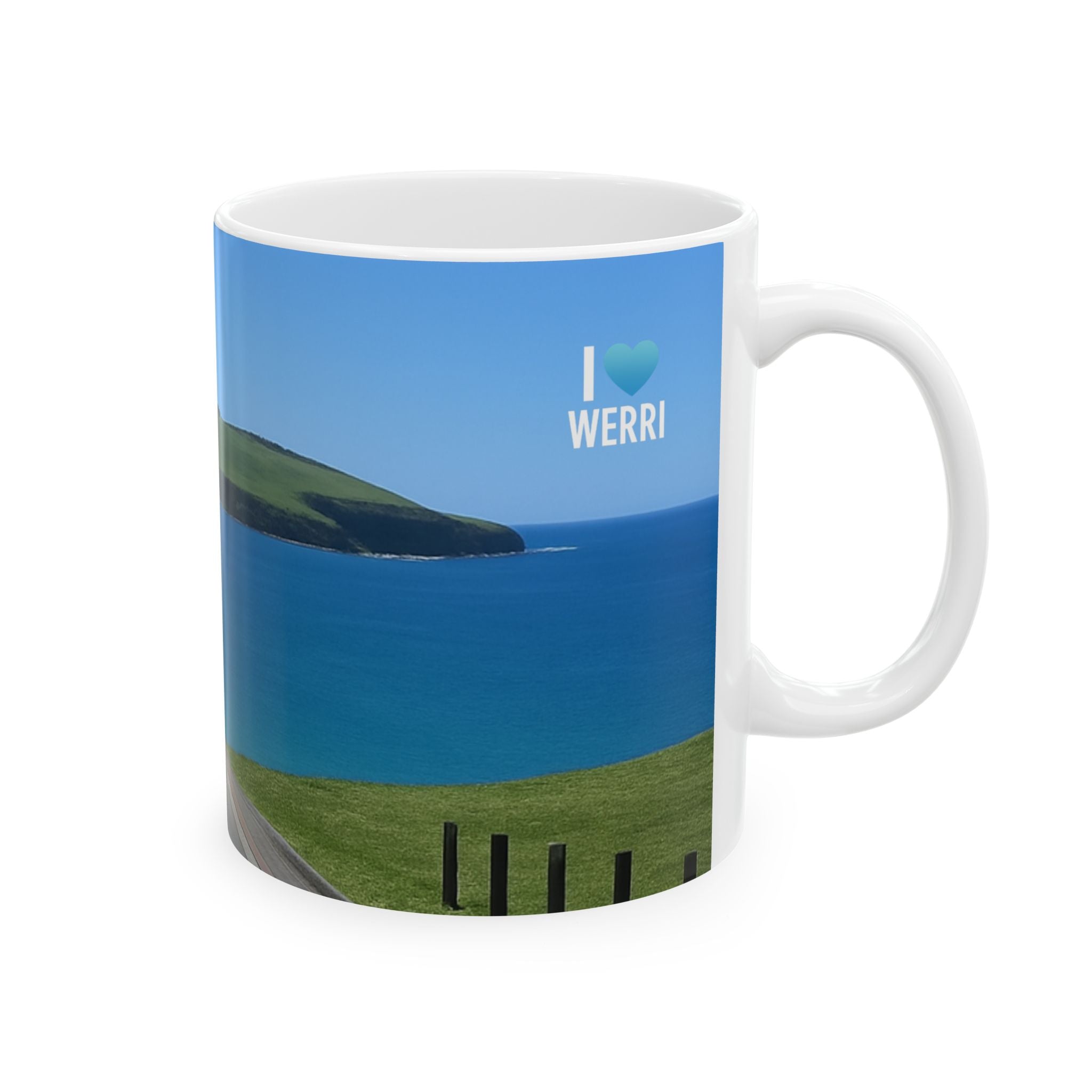Scenic Landscape Ceramic Mug - Perfect for Coffee Lovers and Nature Enthusiasts