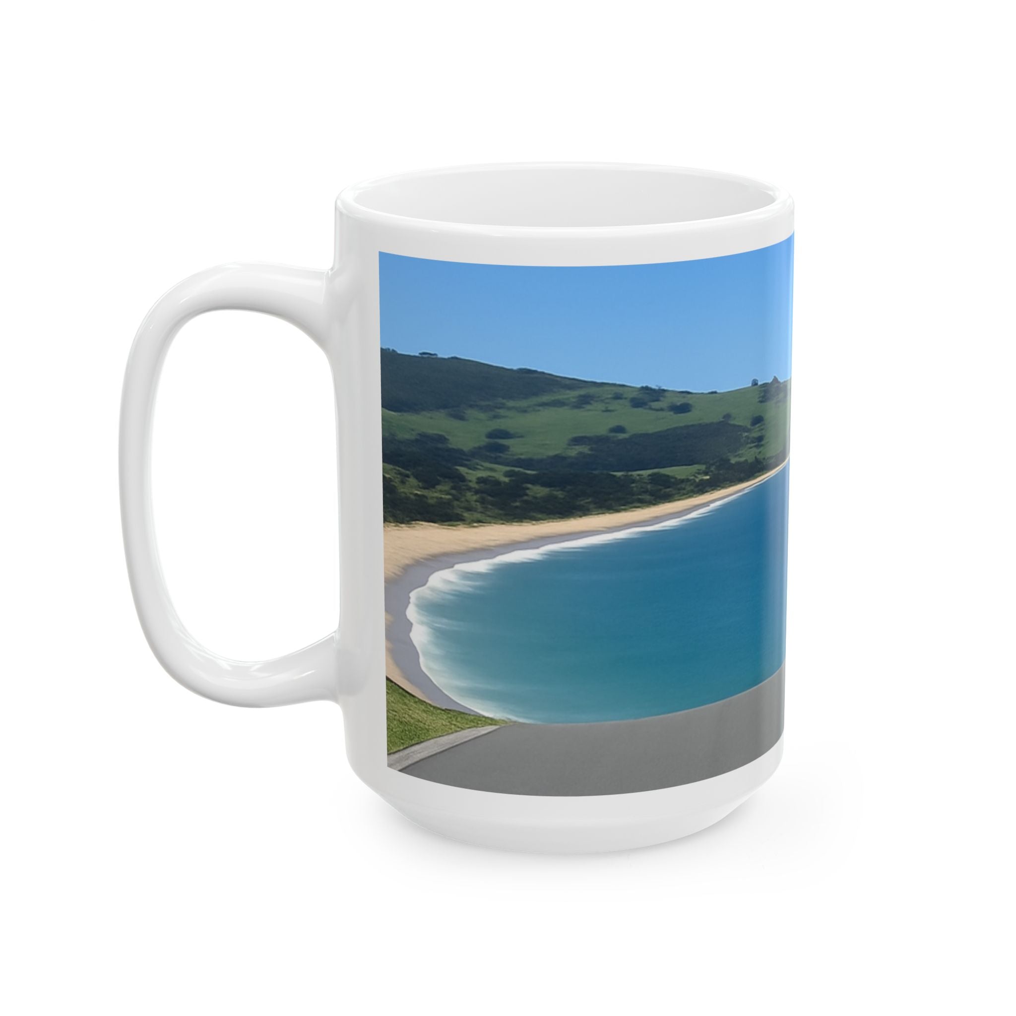 Scenic Landscape Ceramic Mug - Perfect for Coffee Lovers and Nature Enthusiasts